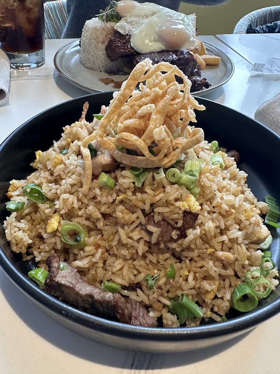 Arroz Chaufa Mixed Chicken and Beef