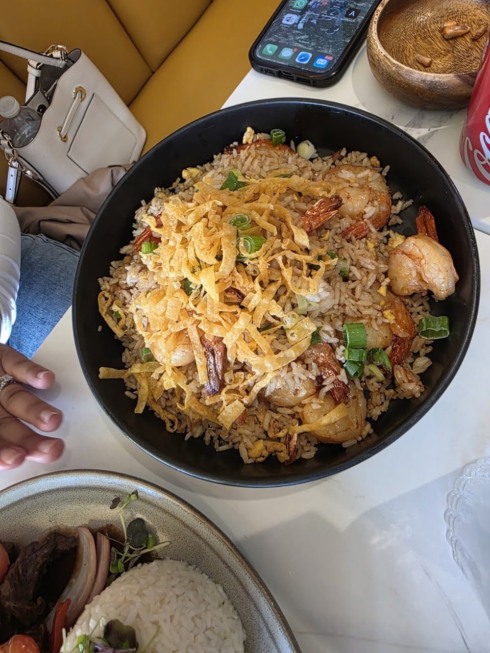 Arrow Chaufa with Shrimp